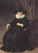 REMBRANDT Harmenszoon van Rijn portrait of Maria Bockenoolle (mk33) oil